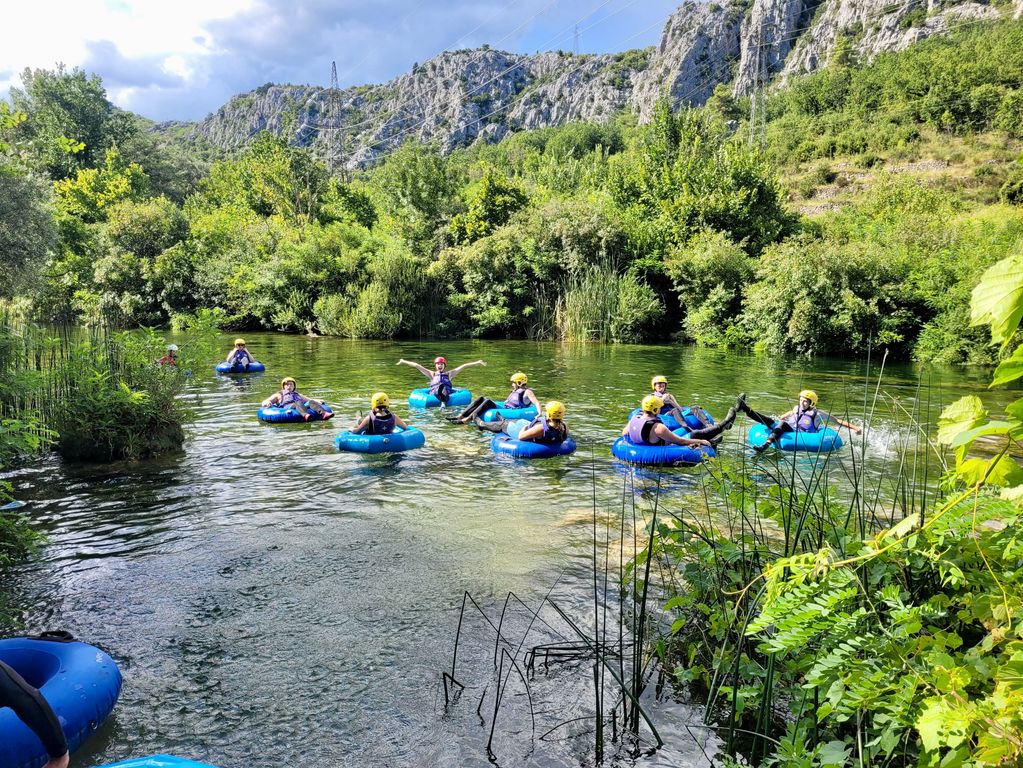 Kroatie rivertubing